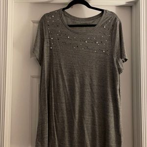 Grey short sleeve
